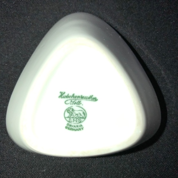 HUTSCHENREUTHER SELB Porcelain Salt Cellars Set Mid Century RARE Collectible - Picture 8 of 8